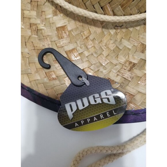 PUGS Straw Shade Hat In Hawaiian Palm Leaf - Size One Size - Picture 8 of 8